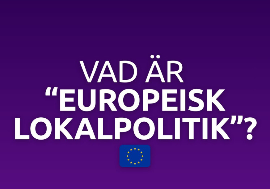 Grafik som innehåller frågeställningen: Vad är europeisk lokalpolitik?