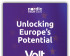 Nordic Tech Week logo, text Unlocking Europe's Potential, and Volt logo