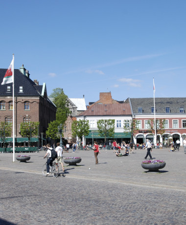 Stock photo of Stortorget in Lund