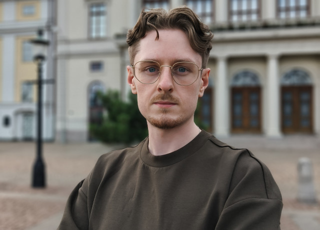 Portrait of Edwin Bertilsson