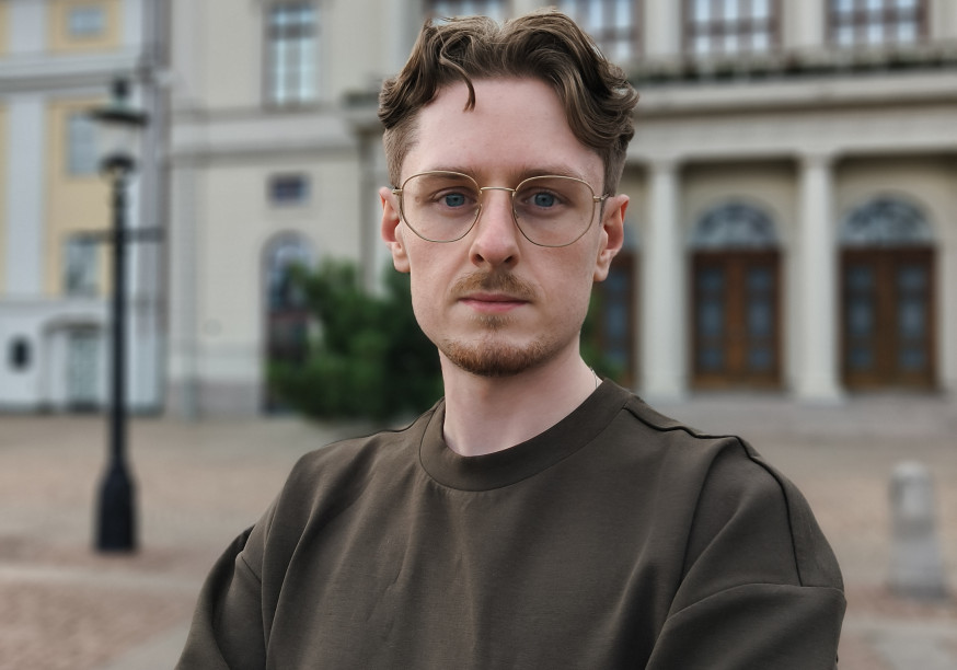 Portrait of Edwin Bertilsson