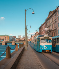 Stock photo of Göteborg (including a famous tram)