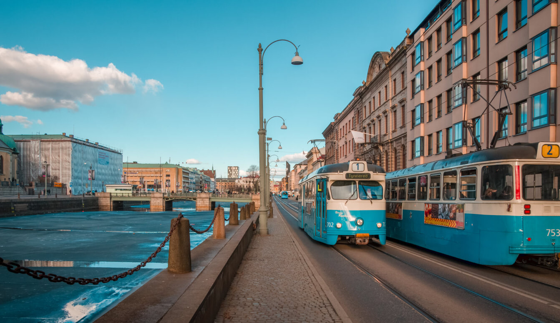 Stock photo of Göteborg (including a famous tram)